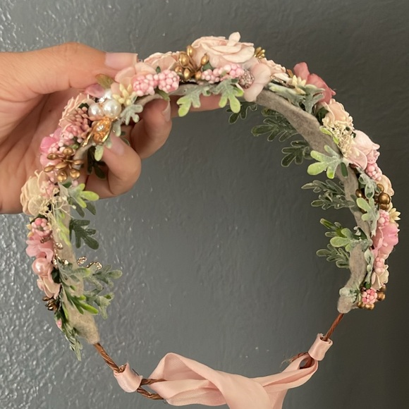 Floral headband - Picture 3 of 4